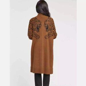 NWT Show Me Your Mumu Big Bang Jumping Leopard Cardi